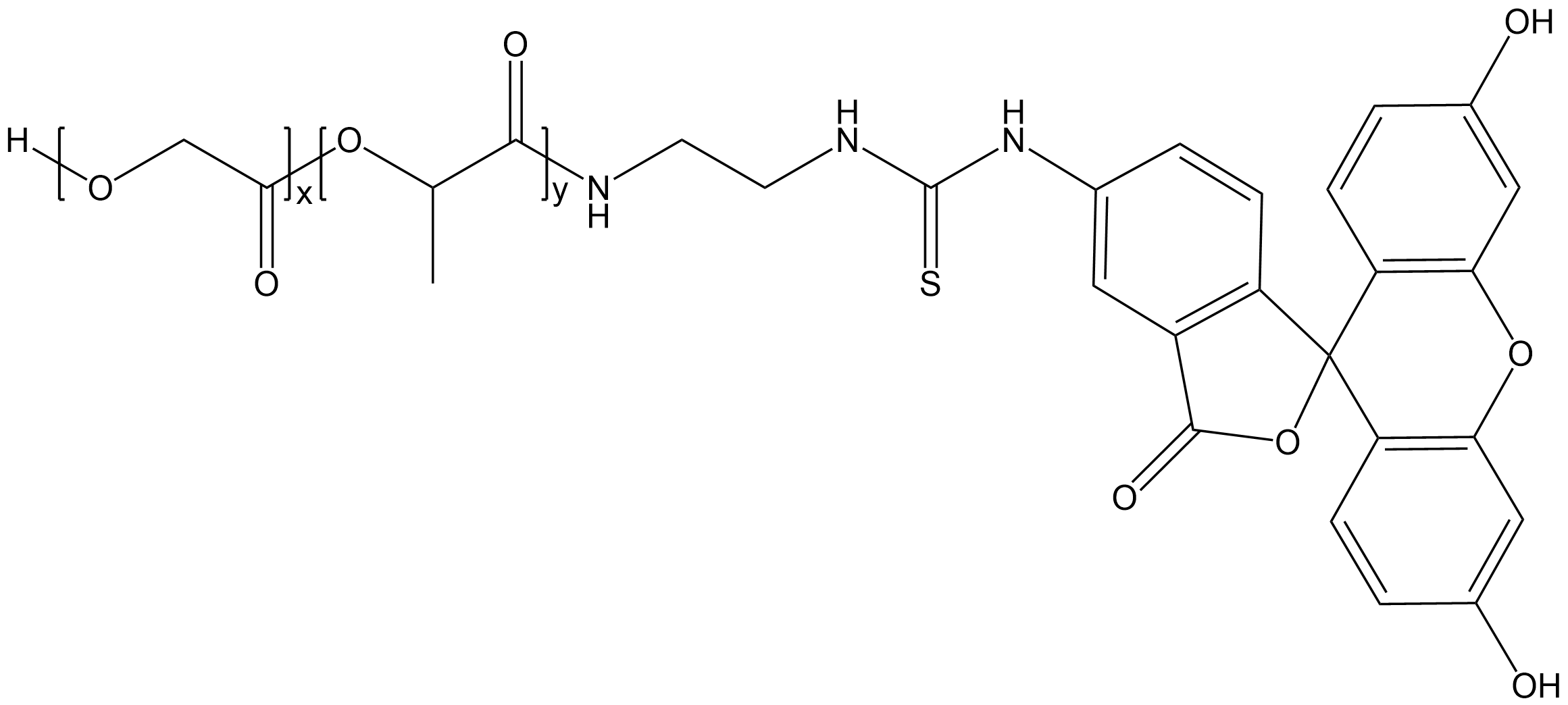 PLGA-FITC，聚乳酸-羥基乙酸-異硫氰基熒光素