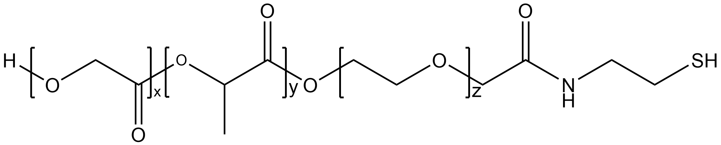 聚乳酸羥基乙酸共聚物-聚乙二醇-羥基，PLGA-PEG-SH
