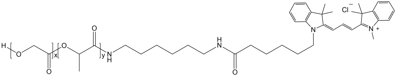 PLGA-CY3，聚乳酸-羥基乙酸-CY3熒光染料