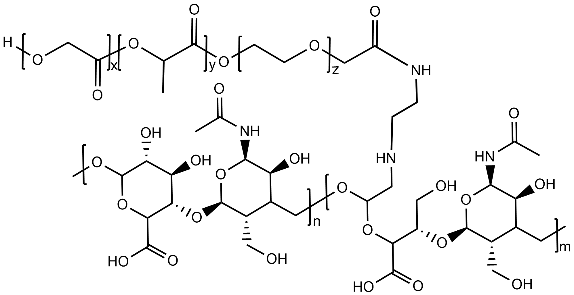PLGA-PEG-HA，PLGA-聚乙二醇-透明質(zhì)酸