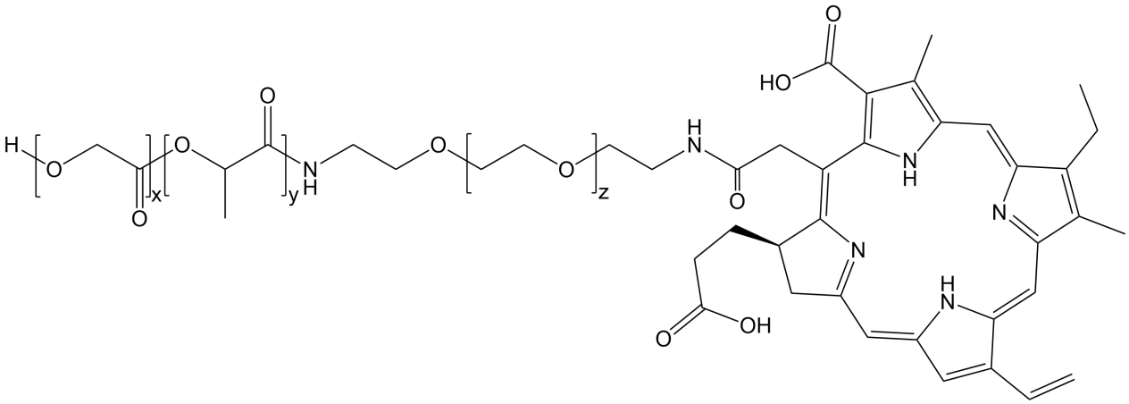 PLGA-PEG-Ce6，PLGA--聚乙二醇-二氫卟吩