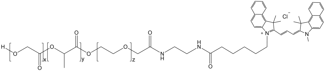 PLGA-PEG-CY3.5，聚乳酸-羥基乙酸-聚乙二醇-CY3.5
