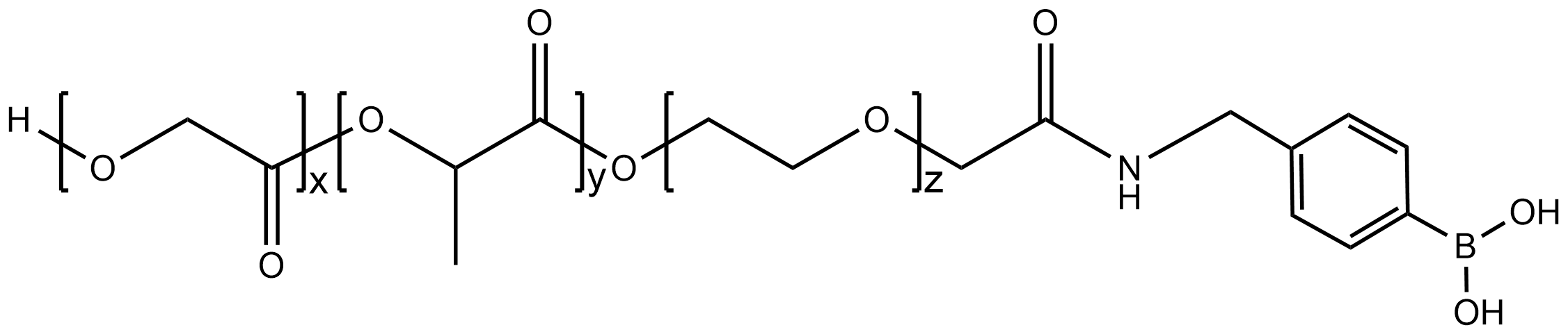 PLGA-PEG-PBA，聚乳酸-羥基乙酸-聚乙二醇-苯硼酸