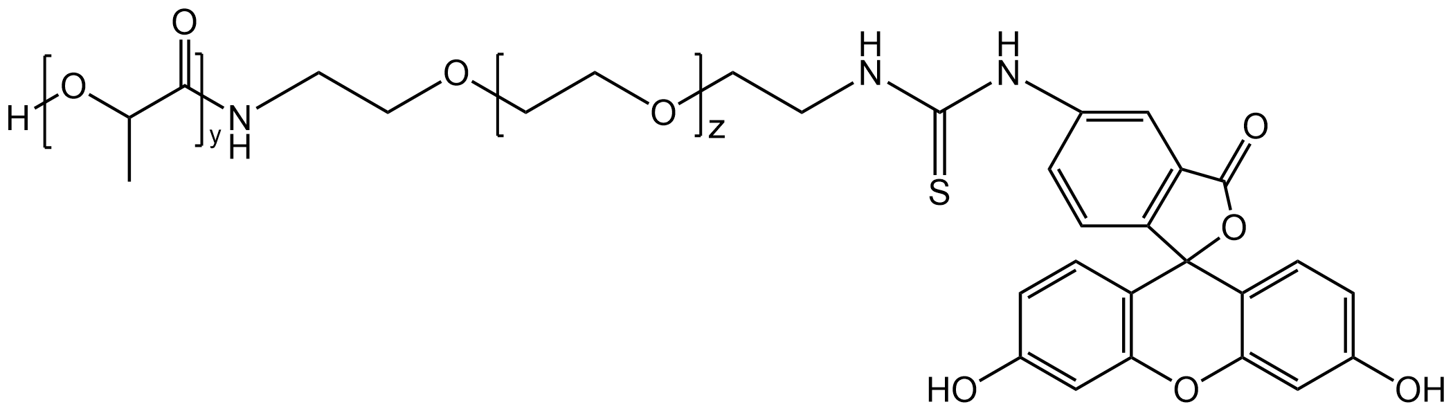 PLA-PEG-FITC，聚乳酸-聚乙二醇-異硫氰基