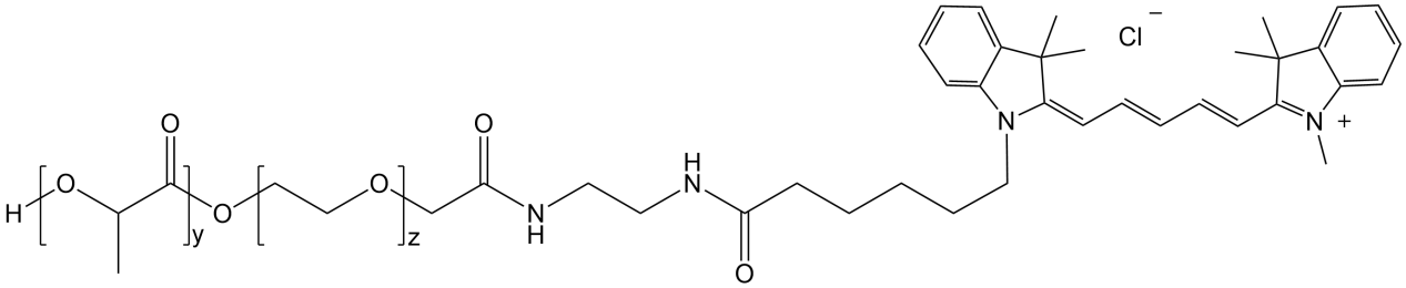 PLA-PEG-CY5.5，聚乳酸-聚乙二醇-CY5.5
