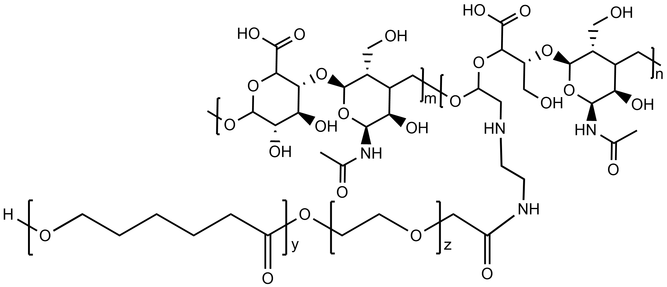 PCL-PEG-HA，聚己內酯-聚乙二醇-三苯基膦