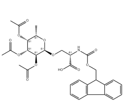 N-芴甲氧羰基-O-(2,3,4-三-O-乙酰基-ALPHA-L-巖藻糖基)-L-絲氨酸	