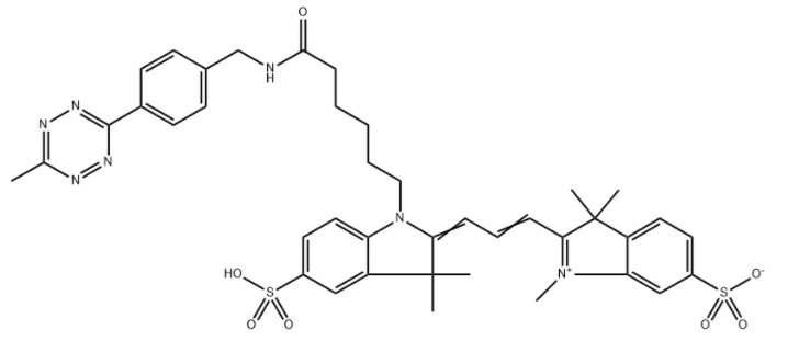 diSulfo-Cyanine3 Me-tetrazine 